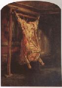 Rembrandt Peale The Carcass of Beef (mk05) painting